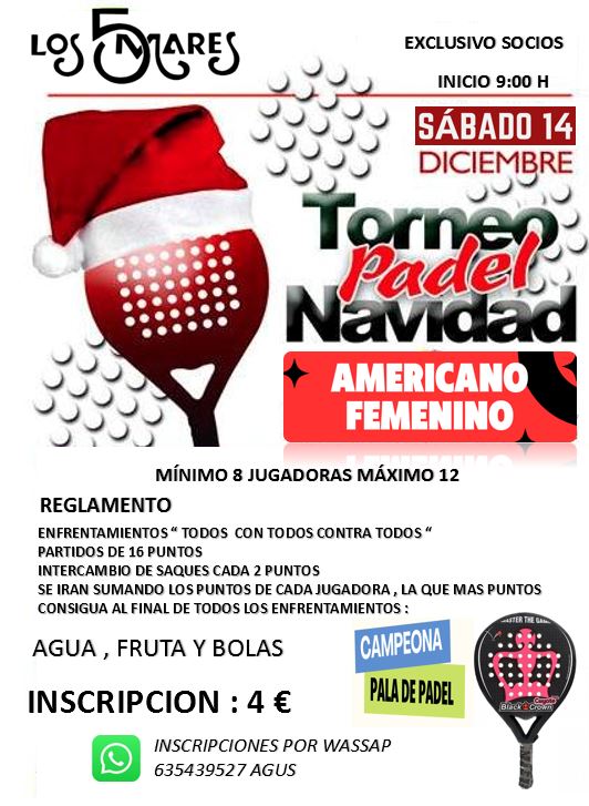 Torneo femenino 2024