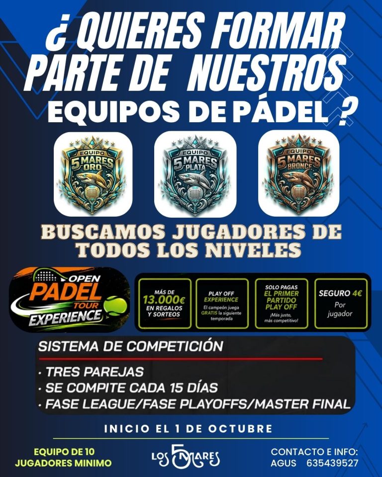 BULL PADEL 5 MARES